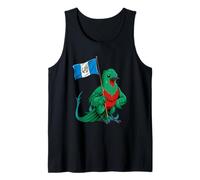 Resplendent Quetzal Guatemala Flag Tank Top