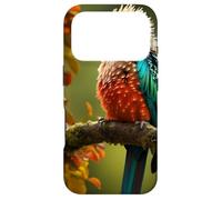 Resplendent Quetzal sitting on a Tree Branch Cute Beautiful Case for iPhone 17 Pro