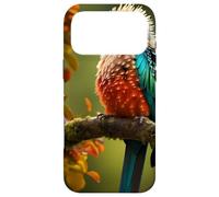 Resplendent Quetzal sitting on a Tree Branch Cute Beautiful Case for iPhone 17 Pro Max