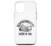 Responsibility? Never Heard of Her Funny Cat Procrastinator Case for iPhone 12/12 Pro