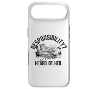 Responsibility? Never Heard of Her Funny Cat Procrastinator Case for iPhone Air