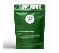 Responsible Owner Puppy Supplement Powder - Brain, Growth & Joint Care with DHA, Collagen & Probiotics - Daily Food Topper (Ages 0-2), Zero Fillers & Binders (60 Scoops)