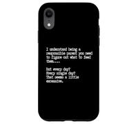 Responsible Parent, Funny Parenting Quote Case for iPhone XR