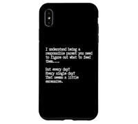 Responsible Parent, Funny Parenting Quote Case for iPhone XS Max