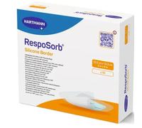 Resposorb Silicone Border 12.5x12.5cm Dressings (10 Dressings in a Box)