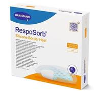 Resposorb Silicone Border Heel 25x25cm | Designed Specifically for Moderately to Heavily Exuding Wounds On The Heel |