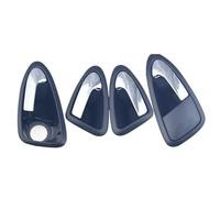 RESPUNEKBAH 6J1837113A 6J1837114A Interior Inside Door Handle for Seat for Ibiza IV 2008-2019 Chrome Front Rear Left Driver or Right Passenger(4 Pcs Front Rear Kit)