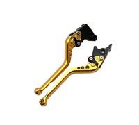 RESPUNEKBAH Brake Clutch Levers for Suzuki for V-Strom DL250 DL650 for VSTROM DL650XT 2018-2022 GW 250 GW250 2011-2017 TL1000S 1997-2001 Long/Short(Long Gold)