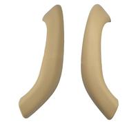 RESPUNEKBAH for X1 X2 F48 F49 51417417513 Interior Handle Inner Door Armrest Panel Pull 2/4pcs(Beige 2pcs)