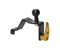RESPUNEKBAH For Zontes Zt150D 125m 150m 350D 350m 310m Modified Storage Hook ZT350 Navigation Phone Holder Aluminum Alloy Front Hook Motorcycle Navigation Bracket(Gold)