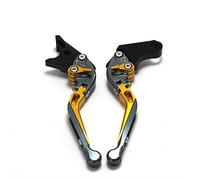 RESPUNEKBAH Motorcycle Adjustable Folding Brake Clutch Levers Accessories For SUZUKI For GSXR GSX-R 600 750 1000 K1 K2 K3 K4 K5 K6 K7 K8 K9(6)