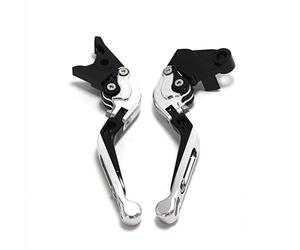 RESPUNEKBAH Motorcycle Adjustable Folding Brake Clutch Levers Accessories For SUZUKI For GSXR GSX-R 600 750 1000 K1 K2 K3 K4 K5 K6 K7 K8 K9(14)