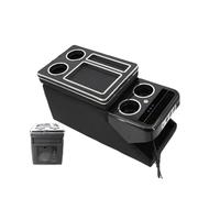 RESPUNEKBAH Railing Box Set FOR Toyota For Procace For Verso 2017 16-23 Row Front Business Armrest Central Store Business Car Mobile(B black)