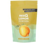RESQ - Fine Lemon Powder: Natural & Sugar-Free - 90g Powder from over 50 Fresh Lemons Per Pack - Sustainable & Preservative-Free (Lemon) - Dried slowly to preserve flavour and freshness