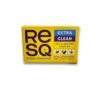 RESQ Stain Remover Soap Bar - Enzyme & Gall Stain Remover for Coloured Fabrics - Colour-Safe Natural Laundry Soap Bar, Eco Plastic-Free Packaging (90 g)