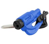 ResQme Keyring rescue tool Seatbelt cutter and glass breaker (Blue)