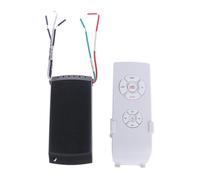 Ressm 110 220v Universal Smart Ceiling Fan Lamp Remote Controller Fans Light Switch Portable Anti-Skidding Receiver for Home
