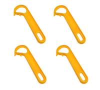 Ressm 4pcs Can Openers Ring-Pull Can Openers Can Easily Open Cans,Yellow