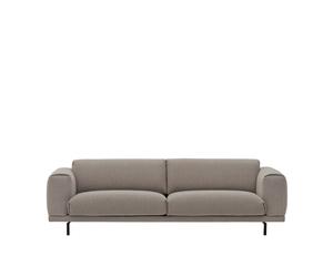 Rest 3-Seater Sofa Hearth 6/ Black