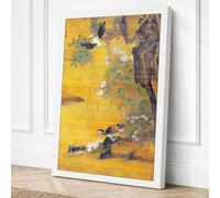 Rest Beneath the Tree Vintage Canvas Wall Art Print 24x16 Inch