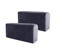 Rest Covers Anti-Slip Sofa Chair Slipcovers Furniture for Ideal for Office and Home with 2Pcs and Rest Size 2pcs Crafted from Fabric Suitable for Daily Operations with Simple (Navy Blue)