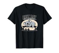 Rest Day Is a Lifestyle - Koala Gym Humor T-Shirt