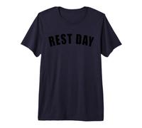 Rest Day Triathlon Sport Swim Bike Run Training Women Men Premium T-Shirt