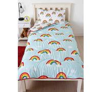 Rest Easy Sleep Better Rainbow Coverless Duvet Set Multi