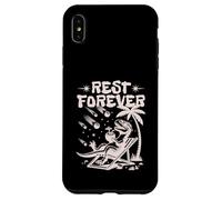 Rest Forever Funny Dinosaur Chaos Theory Design Case for iPhone XS Max
