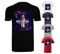 Rest in Peace Charlie Kirk Memorial Tribute T-Shirt, Unisex Short Sleeve Graphic Tee, Multiple Colours Available, 1993-2025 Remembrance Natural Beige