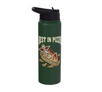 Rest in Pizza Stainless Steel Insulated Water Bottle