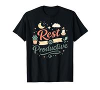 Rest is Productive Moon Candle T-Shirt
