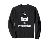 Rest Is Productive Self Care Motivation for Women Wellness Sweatshirt