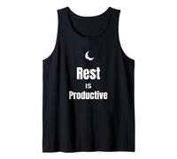 Rest is Productive Self Care Motivation for Women Wellness Tank Top