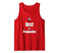 Rest is Productive Self Care Motivation for Women Wellness Tank Top