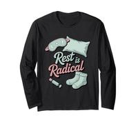 Rest is Radical Self-Care Chronic Illness Spoonie Long Sleeve T-Shirt