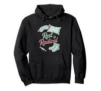 Rest Is Radical Self-Care Chronic Illness Spoonie Pullover Hoodie