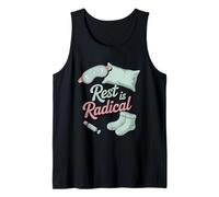 Rest is Radical Self-Care Chronic Illness Spoonie Tank Top