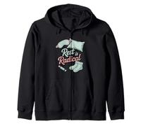 Rest Is Radical Self-Care Chronic Illness Spoonie Zip Hoodie