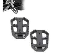 Rest Pedal 1 Pair CNC Billet Wide Motorcycle Footrest Foot For BMW R1200GS 2013 2014 2015 2016 2017/S1000XR 2015 2016 2017 Pegs Pedals Rest Footpegs(Grey)