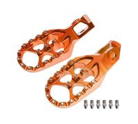 Rest Pedal Footpegs For 125-500 XC/SX/XCF/SXF 2023-2024 Motorcycle Acessories Forged Aluminum FootRest(Orange)