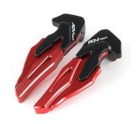 Rest Pedal For H-ONDA ADV150 ADV 150 2019 2020 Motorcycle CNC Rear Foot Peg Rests Passenger Pedal Footrests Footboards(Black- Silver)