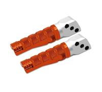 Rest Pedal For H-ONDA CBR600RR CBR600 RR CBR 600 RR CBR600RA CBR 600RR CBR 600RA ABS Motorcycle Passenger Rear Foot Pegs Pedals Footrest Foot-Peg(Orange)