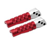 Rest Pedal For H-ONDA CBR600RR CBR600 RR CBR 600 RR CBR600RA CBR 600RR CBR 600RA ABS Motorcycle Passenger Rear Foot Pegs Pedals Footrest Foot-Peg(Black- Silver)