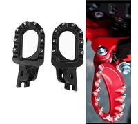 Rest Pedal For H-ONDA CRF 250L 250M 2012-2018 2017 2016 2015 2014 2013 Accessories Motorcycle FootRest Foot Pegs Pedals Footrest(Black- Silver)