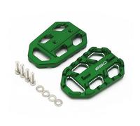 Rest Pedal For Kawasaki Z650 Z 650 For NINJA 650 2017-2021 2018 2019 2020 Motorcycle Billet Wide Foot Pegs Pedals Foot Rest Accessories(Green)