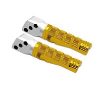 Rest Pedal For Kawasaki ZX-10R ABS ZX10R ZX 10R ZX 10 R ABS 2008-2015 2009 2010 2011 2012 2013 2014 Motorcycle Passenger Footrest Pegs Rests Pedals Rear Foot Pegs(Gold)