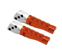 Rest Pedal For Kawasaki ZX-10R ABS ZX10R ZX 10R ZX 10 R ABS 2008-2015 2009 2010 2011 2012 2013 2014 Motorcycle Passenger Footrest Pegs Rests Pedals Rear Foot Pegs(Orange)