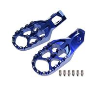 Rest Pedal Motorcycle Acessories Forged For 125-500 EXC/EXCF/XCW 2024 Aluminum Foot Pegs FootRest(Blue)