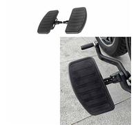 Rest Pedal Motorcycle Adjustable Mount-Style Footpeg Foot Rest For Harley Sportster For Touring For Street For Electra Glide Rear Passenger Floorboard(Black- Silver)